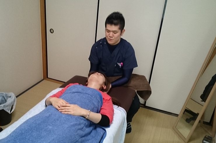 頭のマッサージ